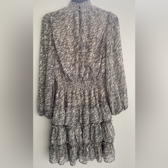 MSK silver party dress - Picture 4 of 5